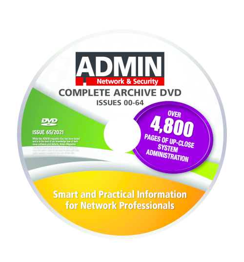 ADMIN Archive DVD - Issues 0-64