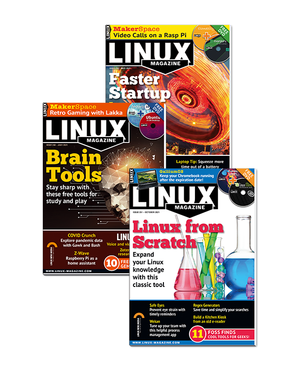 Linux Magazine 2021 Digital Archive