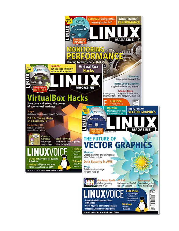 Linux Magazine 2019 Digital Archive