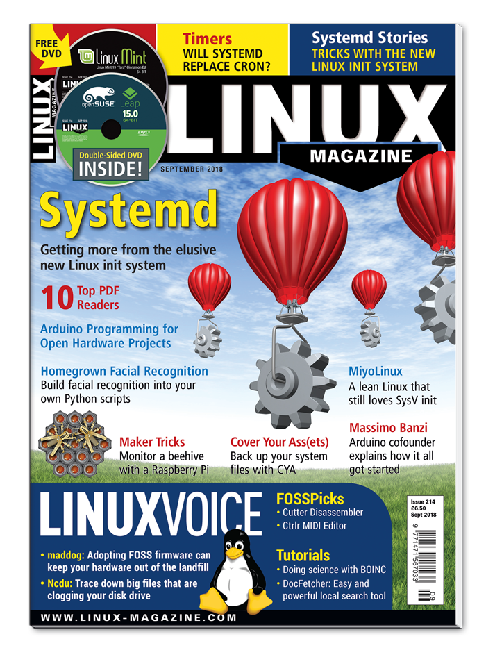 Linux Magazine 2018 Digital Archive