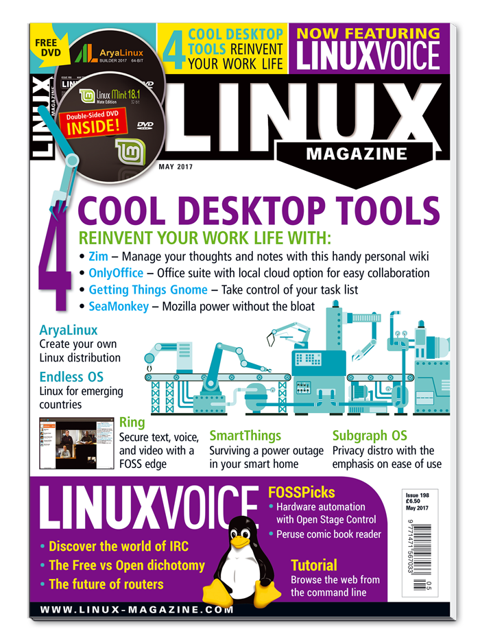 Linux Magazine 2017 Digital Archive
