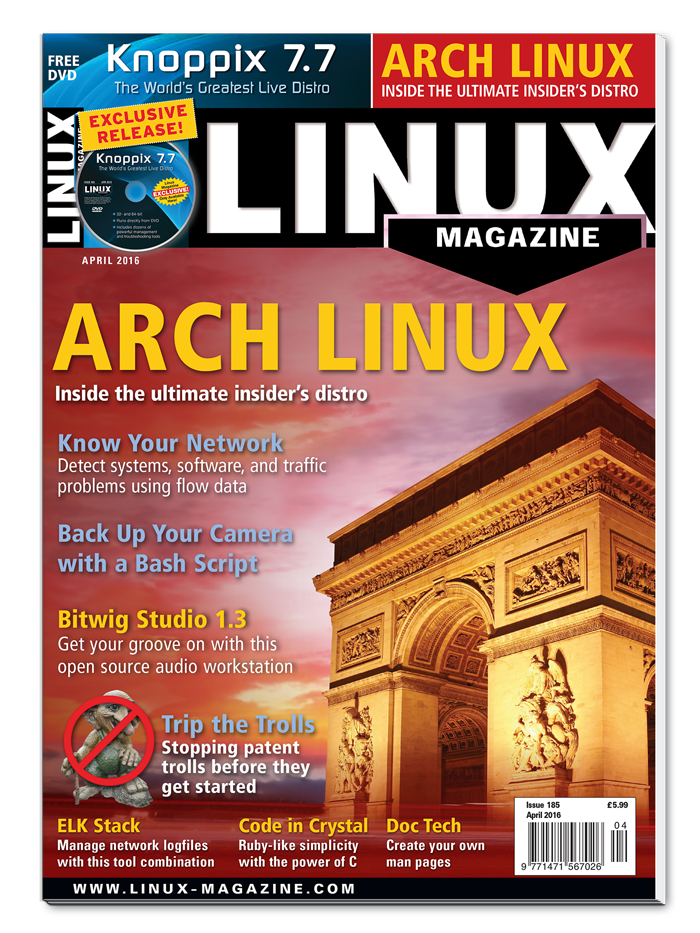 Linux Magazine 2016 Digital Archive