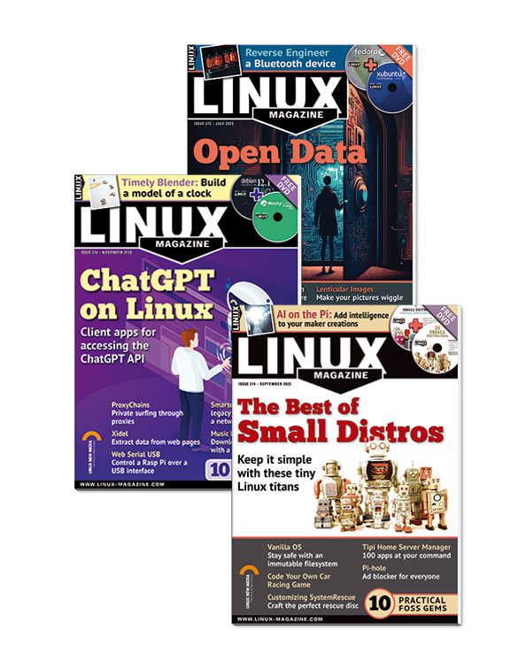 Linux Magazine 2023 Digital Archive