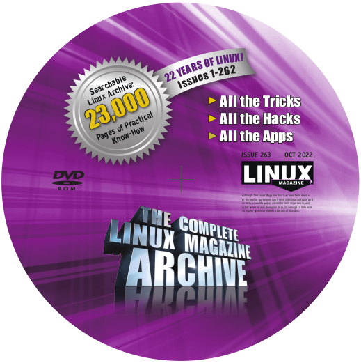 Linux Magazine Archive DVD - Issues 1-262