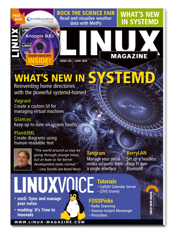 [EH30235] Linux Magazine #235 - Print Issue