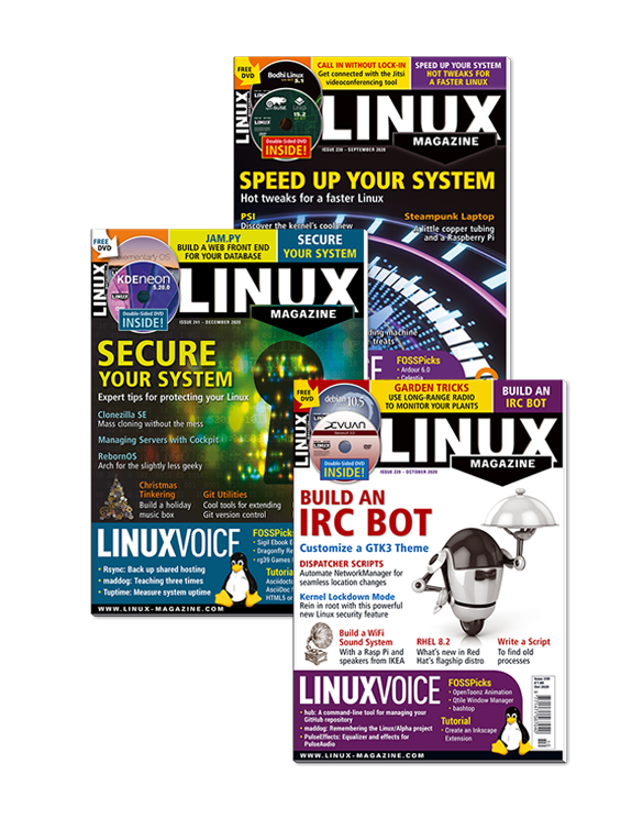 [ABX3120] Linux Magazine 2020 Digital Archive