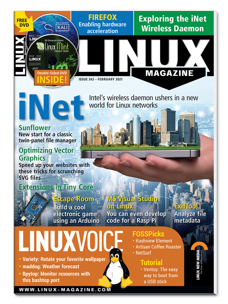 [EH30243] Linux Magazine #243 - Print Issue