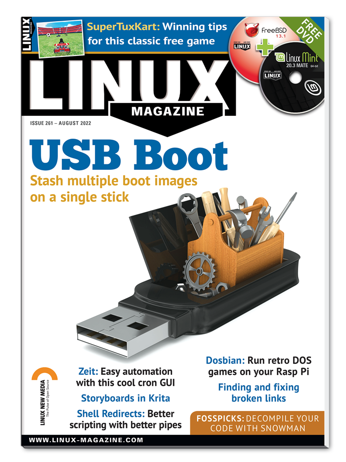 [EH30261] Linux Magazine #261 - Print Issue