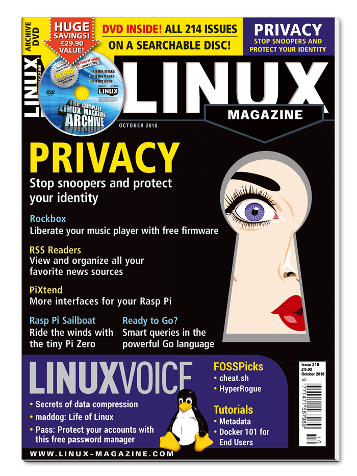 [EH30215] Linux Magazine #215 - Print Issue