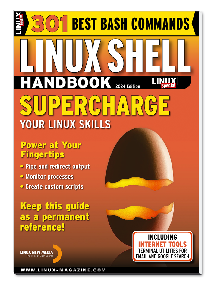 [EH32085] Linux Shell Handbook, Special Edition #50 - Print Issue