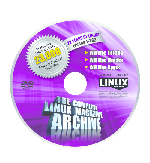 [CD50008] Linux Magazine Archive DVD - Issues 1-262