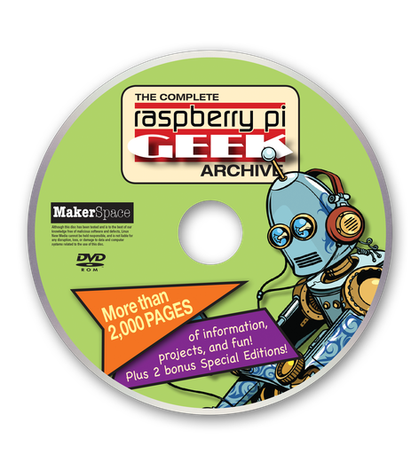 [CD30005] Raspberry Pi Geek Archive DVD