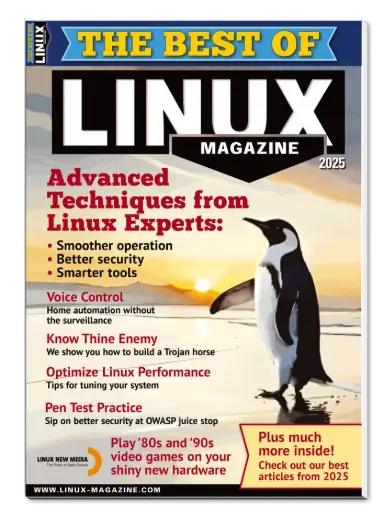 [EH32090] The Best of Linux Magazine 2025, Special Edition #55 - Print Issue