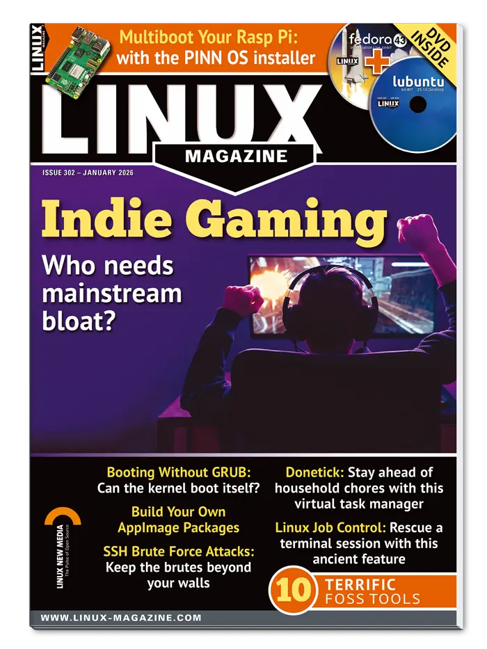 Linux Magazine #302 - Digital Issue | Linux New Media Shop
